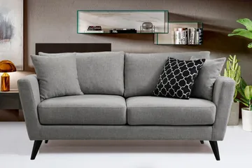Wikins 2-Pers. Sofa - Grå - Møbler - Sofaer - 2 personers sofa