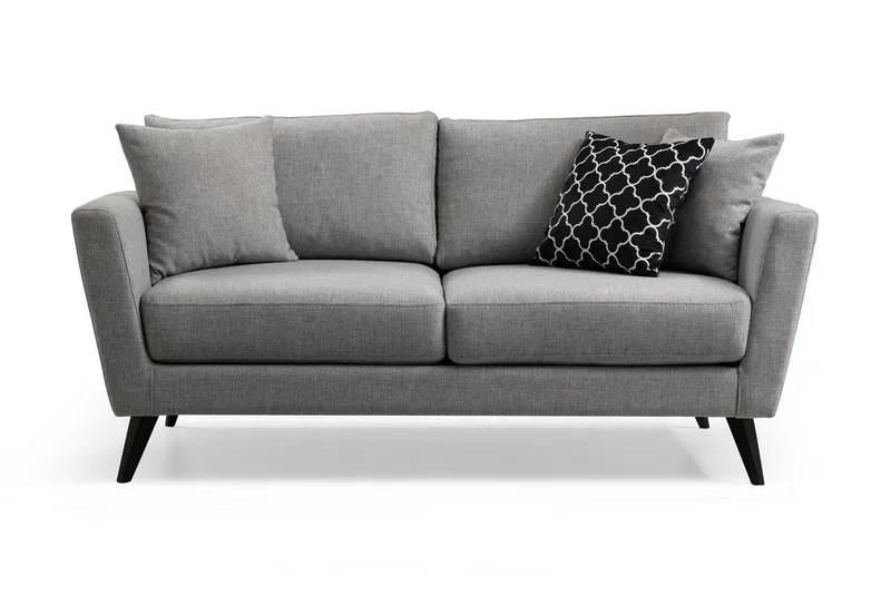 Wikins 2-Pers. Sofa, Grå