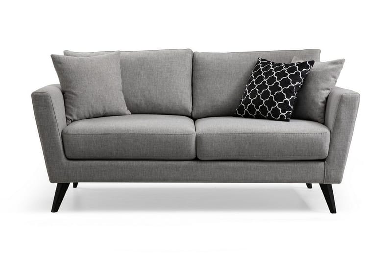 Wikins 2-Pers. Sofa, Grå