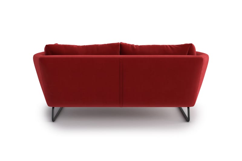 Ynnabo 2-Pers. Sofa - Rød - 2 personers sofa