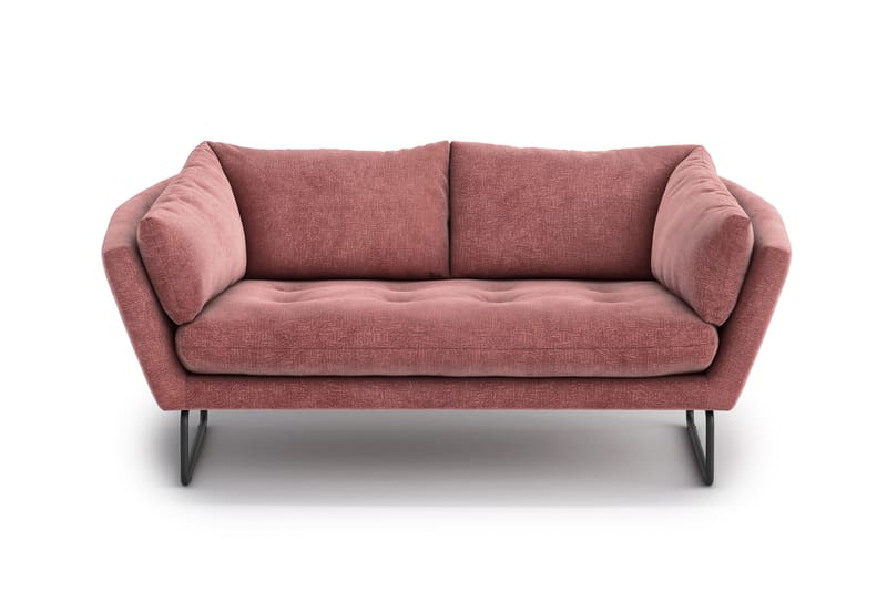 Ynnabo 2-Pers. Sofa - Lyserød - Møbler - Sofaer - 2 personers sofa