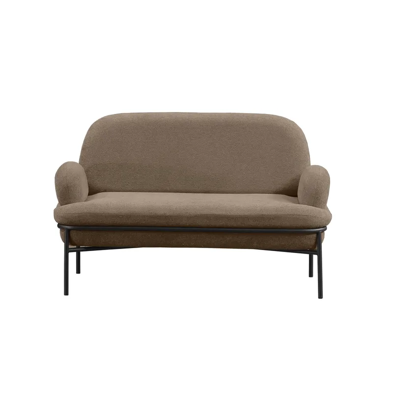 Zyricus 2-personers sofa Teddy, Cappuccino