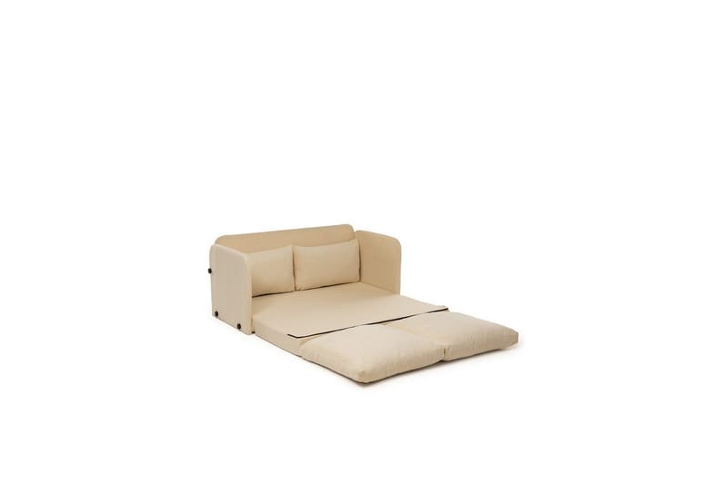 2-sæders sovesofa Rubby (128 x 70 x 66 cm) Creme - Creme - Møbler - Sofaer - Sovesofaer