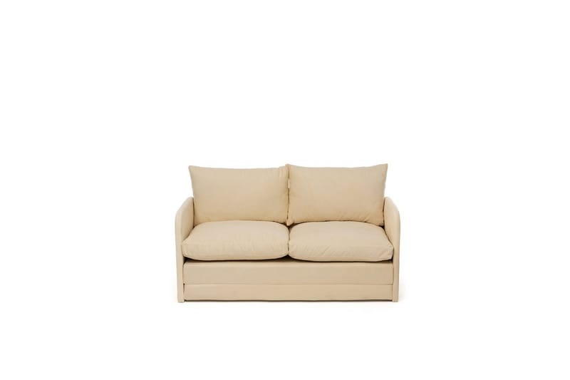 2-sæders sovesofa Rubby (128 x 70 x 66 cm) Creme - Creme - Møbler - Sofaer - Sovesofaer