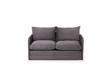2-sæders sovesofa Rubby (128 x 70 x 66 cm) Grå - Grå - Møbler - Sofaer - Sovesofaer
