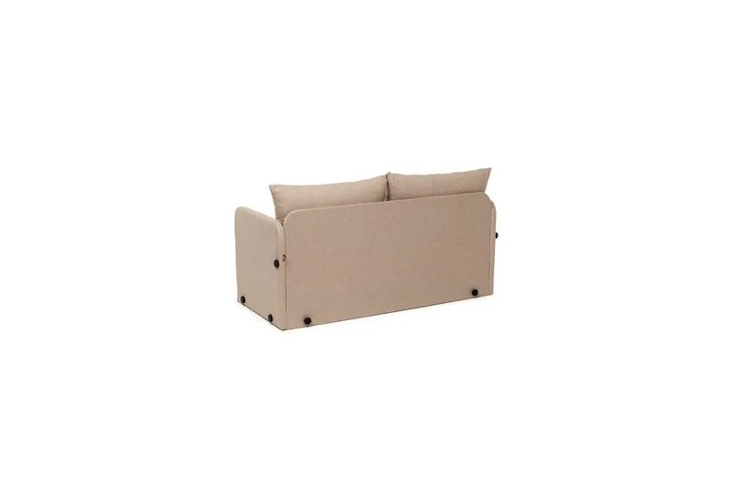 2-sæders sovesofa Rubby (148 x 70 x 66 cm) Beige - Beige - Møbler - Sofaer - Sovesofaer