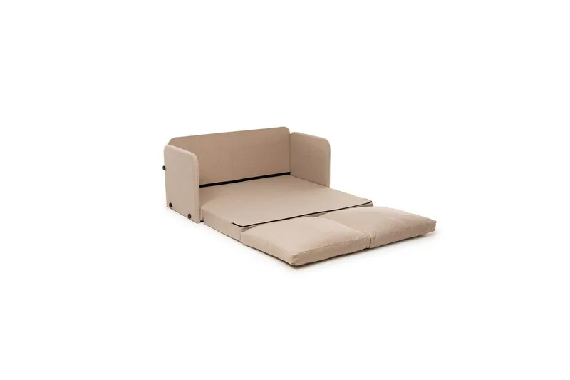 2-sæders sovesofa Rubby (148 x 70 x 66 cm) Beige - Beige - Møbler - Sofaer - Sovesofaer
