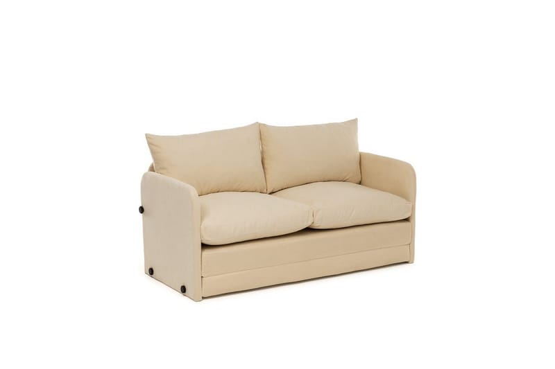 2-sæders sovesofa Rubby (148 x 70 x 66 cm) Creme - Creme - Møbler - Sofaer - Sovesofaer