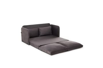2-sæders sovesofa Rubby (148 x 70 x 66 cm) Grå - Grå - Møbler - Sofaer - Sovesofaer