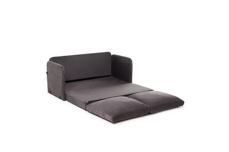 2-sæders sovesofa Rubby (148 x 70 x 66 cm) Grå - Grå - Møbler - Sofaer - Sovesofaer