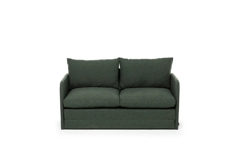 2-sæders sovesofa Rubby (148 x 70 x 66 cm) Grøn - Grøn - Møbler - Sofaer - Sovesofaer