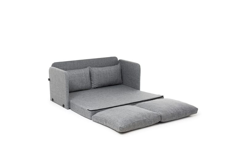 2-sæders sovesofa Rubby (148 x 70 x 66 cm) Lys Grå - Lys Grå - Møbler - Sofaer - Sovesofaer