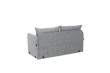 2-sæders sovesofa Rubby (148 x 70 x 66 cm) Lys Grå - Lys Grå - Møbler - Sofaer - Sovesofaer