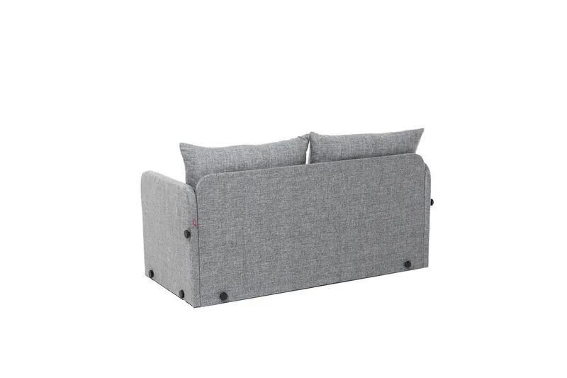 2-sæders sovesofa Rubby (148 x 70 x 66 cm) Lys Grå - Lys Grå - Møbler - Sofaer - Sovesofaer