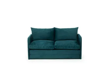 2-sæders sovesofa Rubby (148 x 70 x 66 cm) Petrolgrøn - Petrolgrøn - Møbler - Sofaer - Sovesofaer