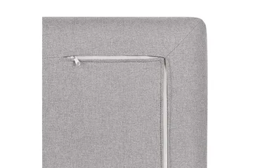 2-sitssoffa Beliani Heden Beige/ljust trä Grey||Light colored wood - Møbler - Sofaer - 2 personers sofa