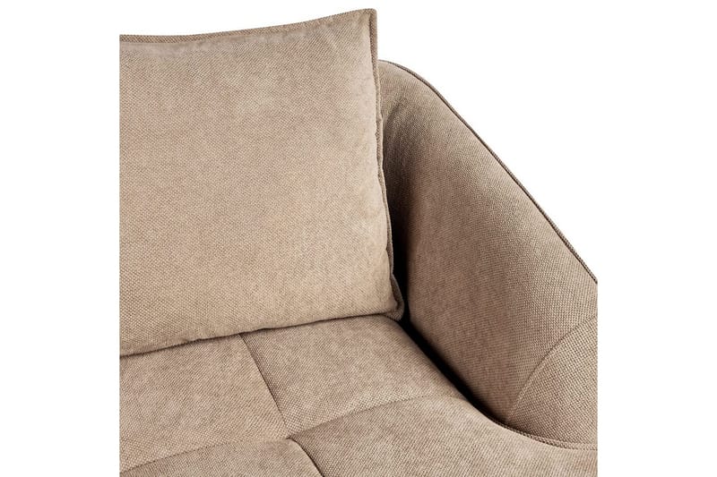 2-sitssoffa Beliani Hobro Brun, Svart Brown||Black - Møbler - Sofaer - 2 personers sofa