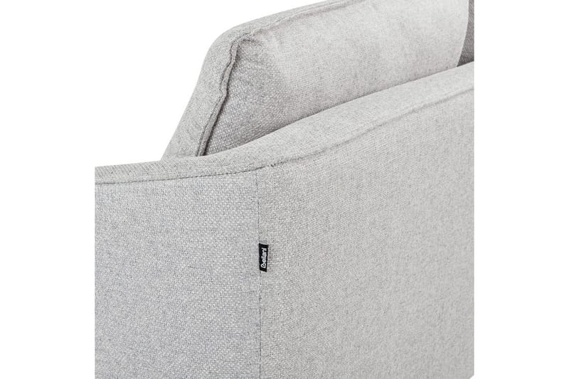2-sitssoffa Beliani Hobro Brun, Svart NO_BRAND Grey - Grå - Møbler - Sofaer - 2 personers sofa