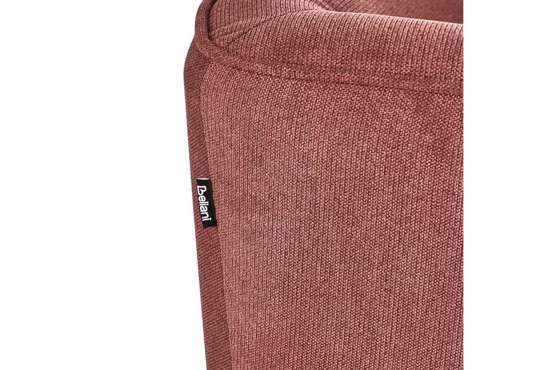 2-sitssoffa Beliani Hobro Brun, Svart Pink - Lyserød - Møbler - Sofaer - 2 personers sofa