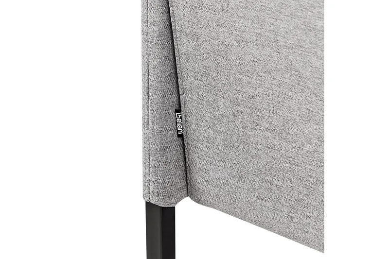 2-sitssoffa Beliani Lahti Beige, svart Light grey||Black - Møbler - Sofaer - 2 personers sofa