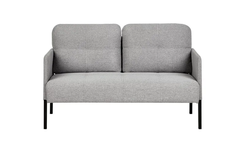 2-sitssoffa Beliani Lahti Beige, svart Light grey||Black, undefined