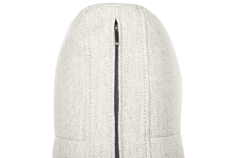 2-sitssoffa Beliani Laurila Beige, mörkt trä Beige||Dark colored wood - Møbler - Sofaer - 2 personers sofa