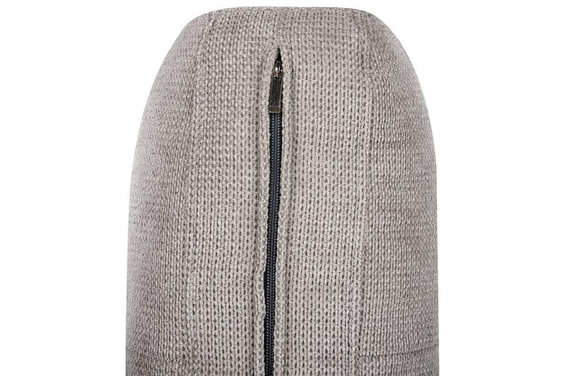 2-sitssoffa Beliani Laurila Beige, mörkt trä Grey||Dark colored wood - Møbler - Sofaer - 2 personers sofa