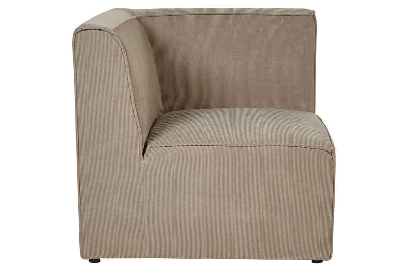 2-sitssoffa Beliani Lemvig Beige Taupe - Møbler - Sofaer - Modulsofaer - Komplet modulsofa
