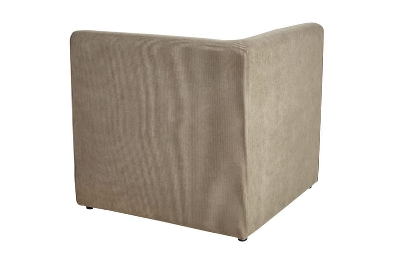 2-sitssoffa Beliani Lemvig Beige Taupe - Møbler - Sofaer - Modulsofaer - Komplet modulsofa