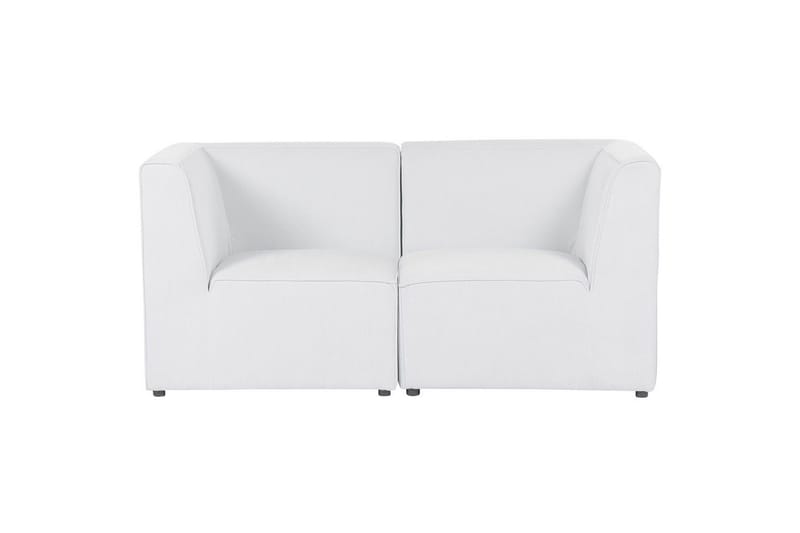 2-sitssoffa Beliani Lemvig Beige White - Møbler - Sofaer - Modulsofaer - Komplet modulsofa