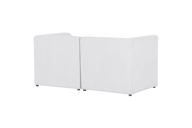 2-sitssoffa Beliani Lemvig Beige White - Møbler - Sofaer - Modulsofaer - Komplet modulsofa