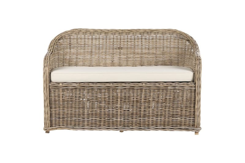 2-sitssoffa Beliani Susua Nature - Havemøbler - Havesofaer & bænke - Havesofaer