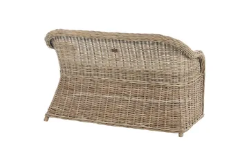 2-sitssoffa Beliani Susua Nature - Havemøbler - Havesofaer & bænke - Havesofaer
