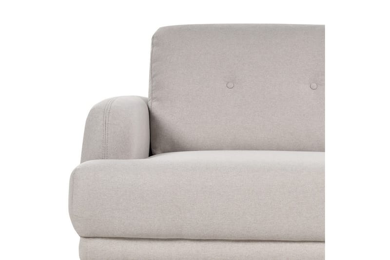 2-sitssoffa Beliani Tuve Beige, ljust trä, Bouclé Beige||Light colored wood VALUE_MISSING_2 - Møbler - Sofaer - 2 personers sofa