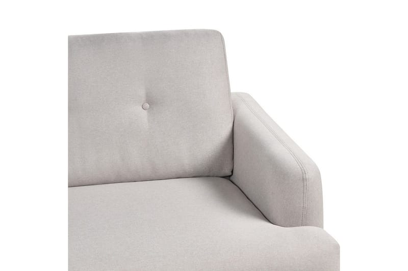 2-sitssoffa Beliani Tuve Beige, ljust trä, Bouclé Beige||Light colored wood VALUE_MISSING_2 - Møbler - Sofaer - 2 personers sofa