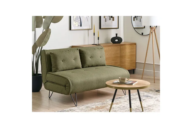 2-sitssoffa Vestfold Green||Black - Møbler - Sofaer - Sovesofaer