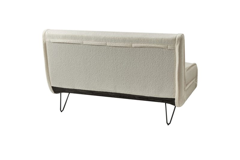 2-sitssoffa Vestfold Offwhite||Black - Møbler - Sofaer - Sovesofaer