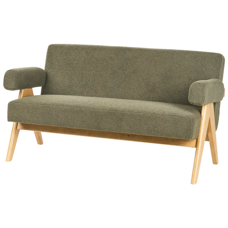 2-personers sofa Tamre - Grøn, lysebrun - Møbler - Sofaer - 2 personers sofa