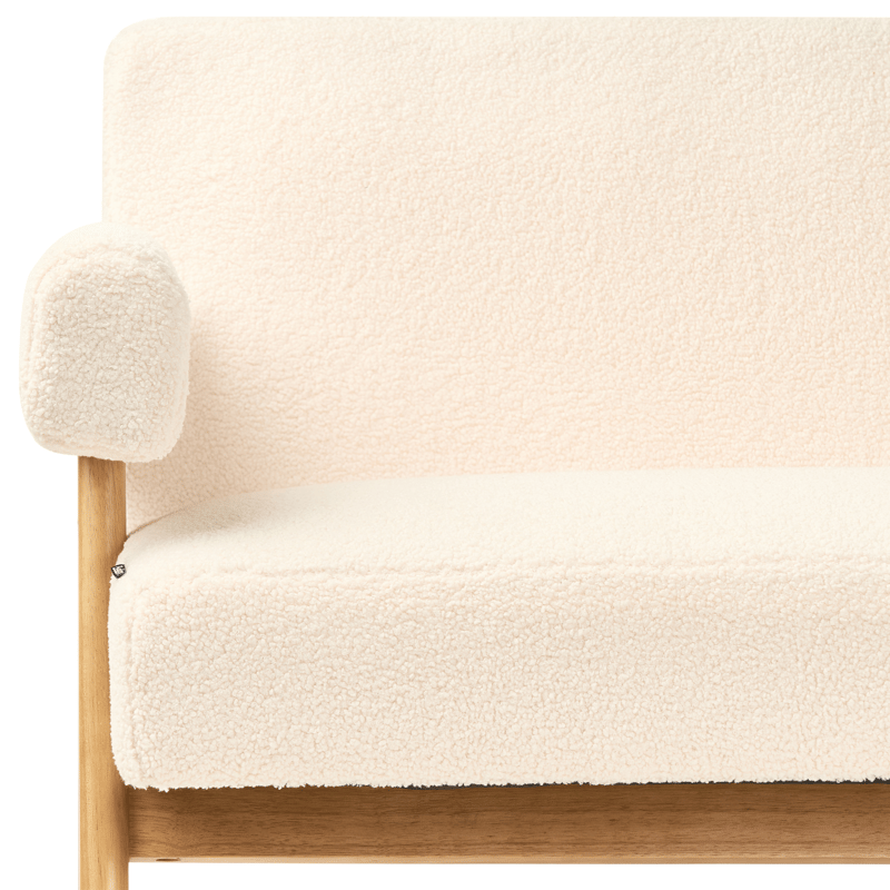 2-personers sofa Tamre - Off-white, lysebrun - Møbler - Sofaer - 2 personers sofa