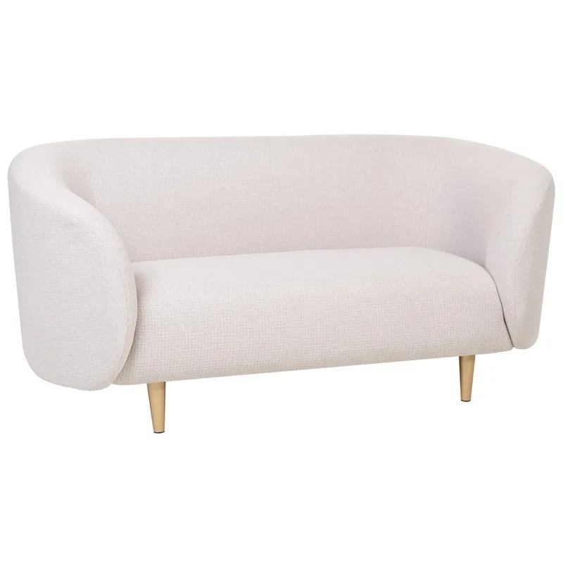 2-personers sofa Loen - Beige, guld - Møbler - Sofaer - 2 personers sofa