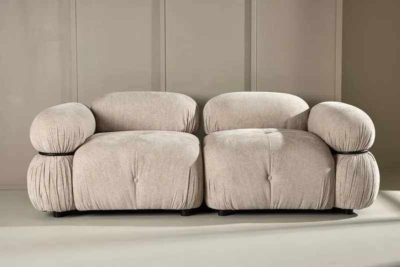 2-personers sofa Venture Home Mika, beige