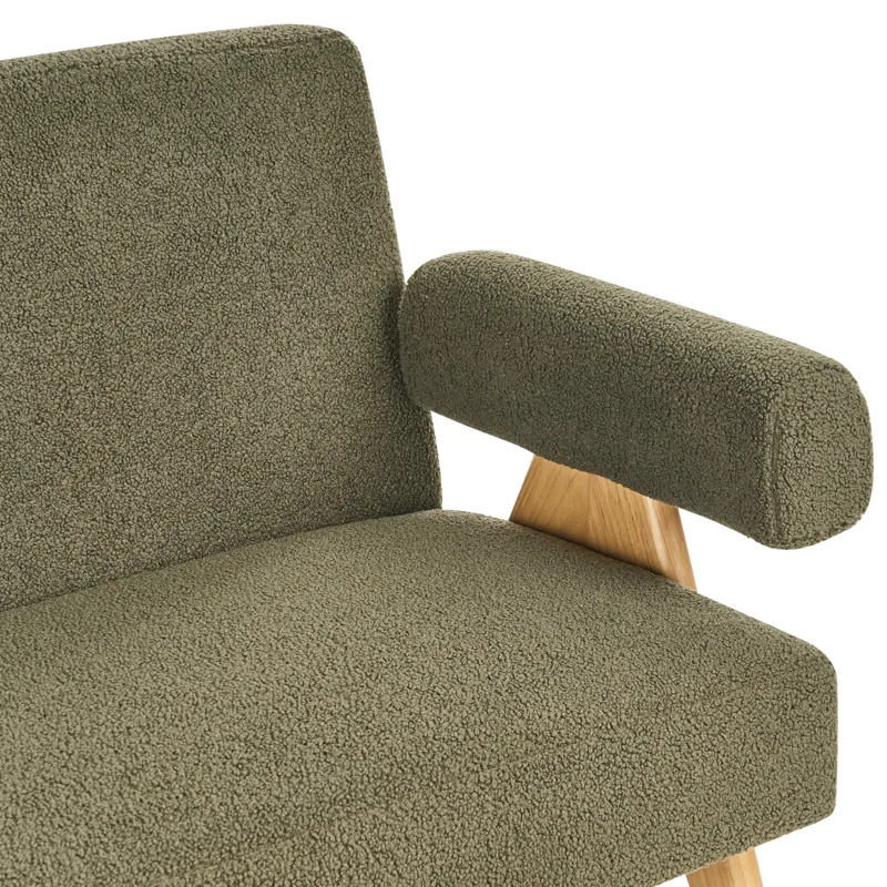2-personers sofa Tamre - Grøn, lysebrun - Møbler - Sofaer - 2 personers sofa