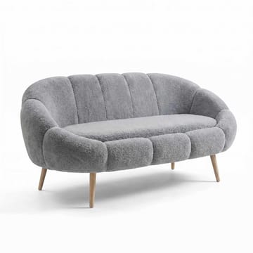 2-personers sofa Atelier Del Sofa Lida (130 x 105 x 50 cm) Grå