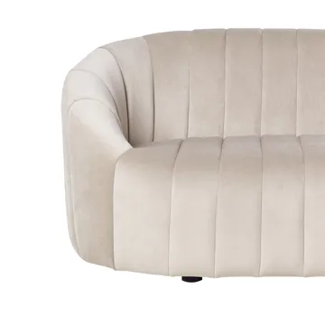 2-personers sofa Malung - Beige - Møbler - Sofaer - Velour sofaer