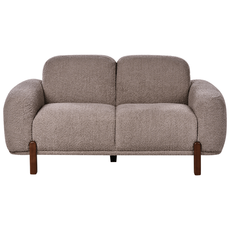 2-personers sofa Odnes i bouclé - Beige - Møbler - Sofaer - 2 personers sofa