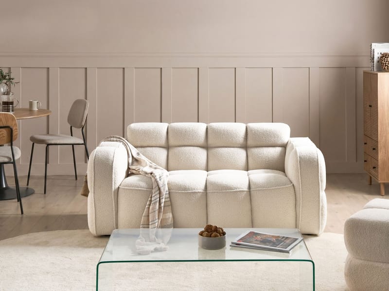 2-personers sofa Utana - Off-White - Møbler - Sofaer - 2 personers sofa