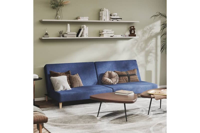 2-personers daybed stof blå - Blå - Møbler - Sofaer - Daybed