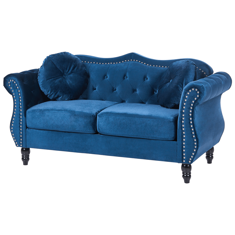 2-personers sofa Skien - Marineblå - Møbler - Sofaer - 2 personers sofa
