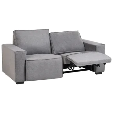 2-personers sofa Nukari - Grå - Møbler - Sofaer - Recliner sofaer - 2 personers biografsofa & reclinersofa