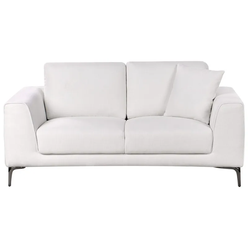2-personers sofa Reinen, Hvid, Sort